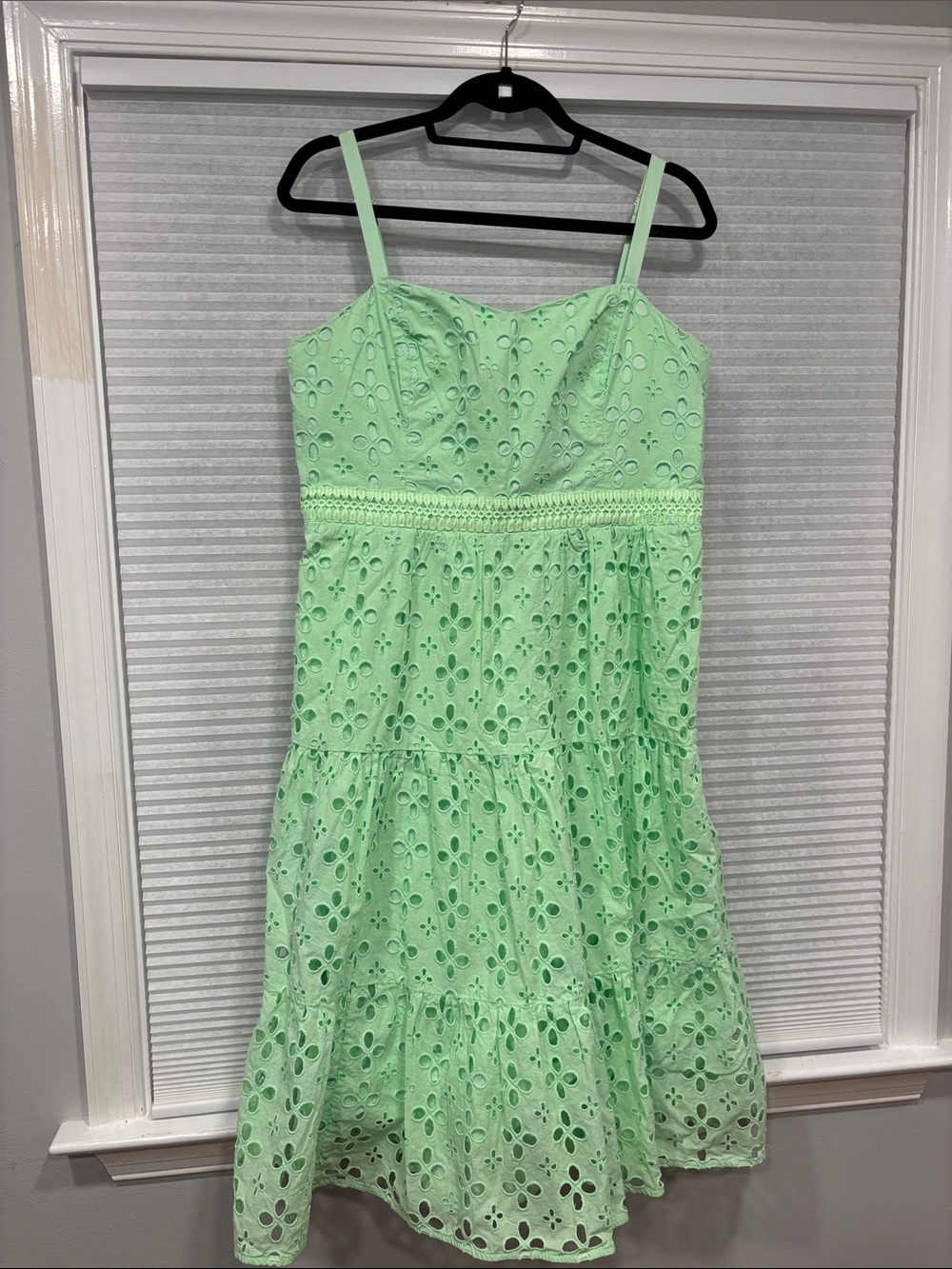 Lilly Pulitzer Mint Green Eyelet Sundress
